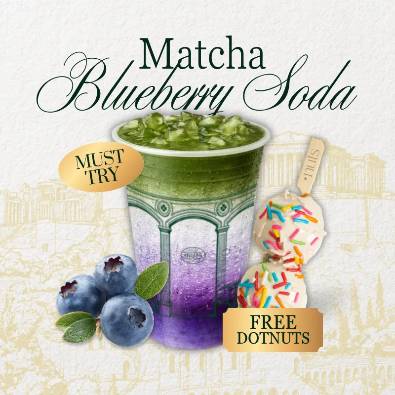 Blueberry Soda Matcha